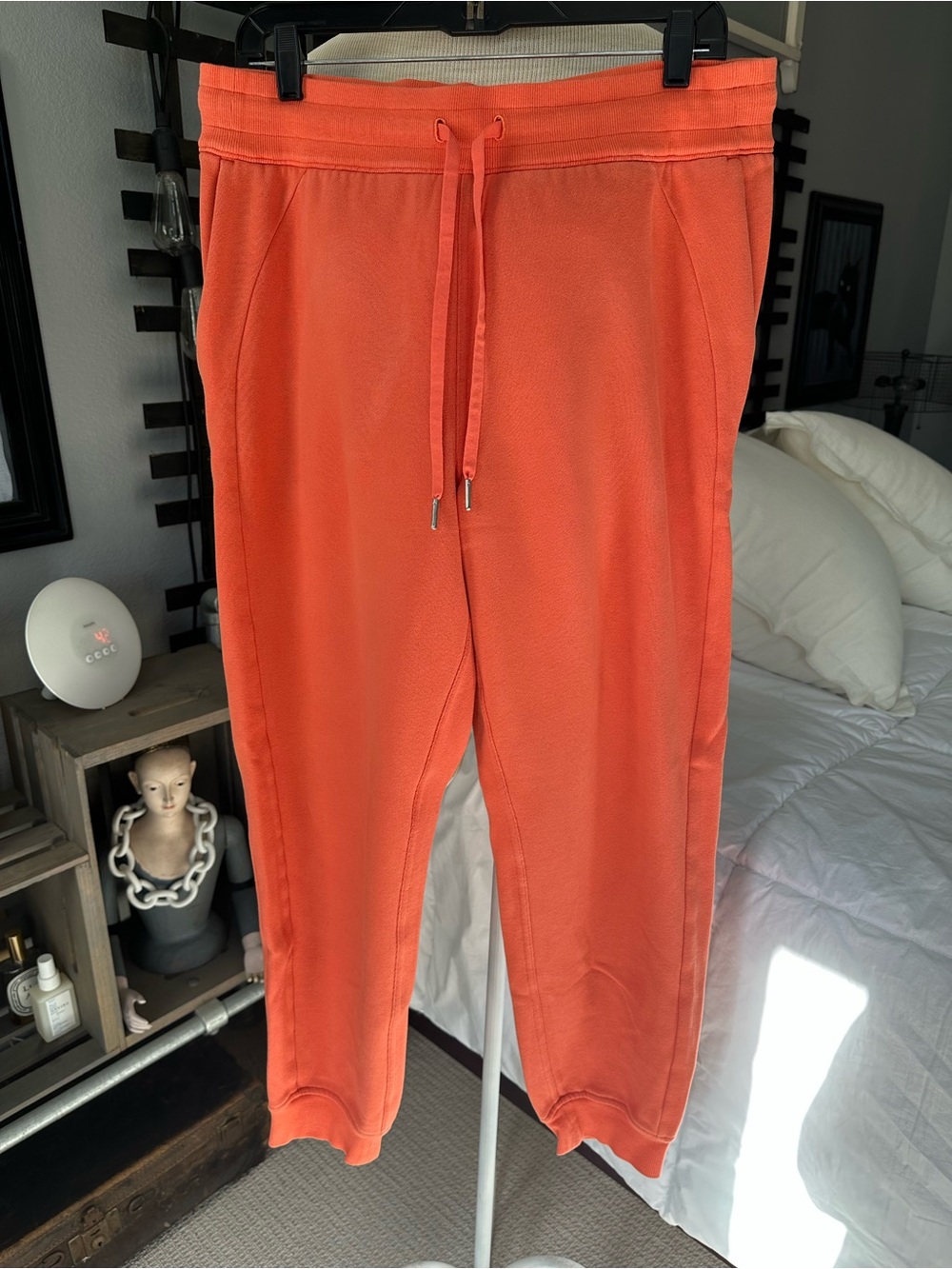 lululemon athletica Joggers in Coral-Orange size 12